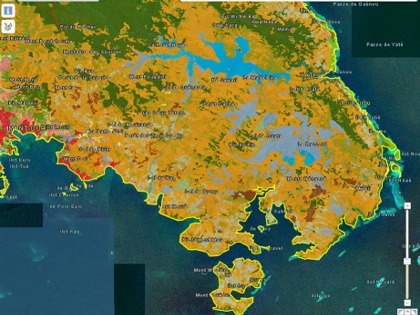 Visualiser la répartition des types de paysages Lancez une analyse à l'échelle de la province ou d'une commune