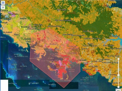 Des analyses personnalisées Sélectionnez une zone libre pour collecter des résultats d'analyse sur une secteur restreint