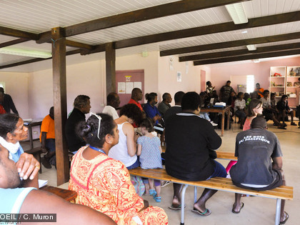 Une quarantaine de personnes sont venus assister et participer à cette réunion d'échange...