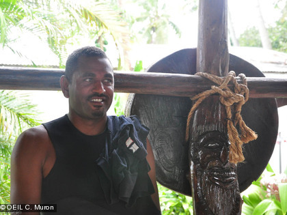 Les bénévoles équipés et prêts à effectuer le suivi Narcis Néoéré