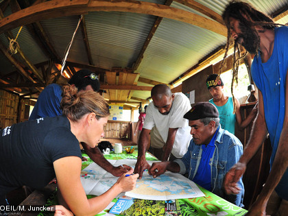 Les stations d'observations ont été sélectionnées par les habitants